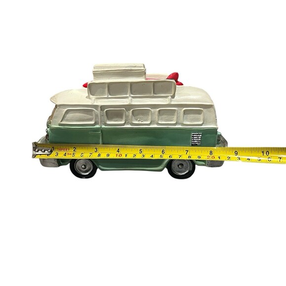Volkswagen Van Bus Mint Color Hanging Birdhouse Bird House - Picture 5 of 6